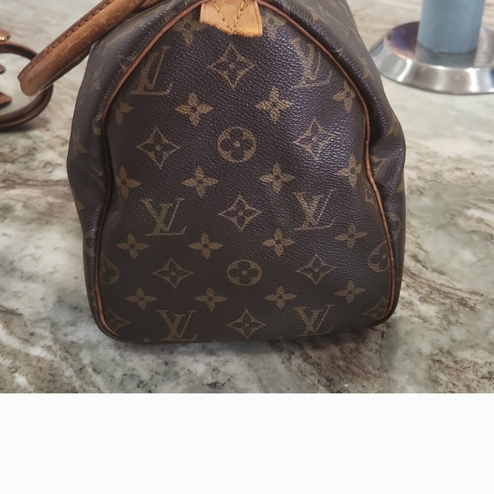 Louis Vuitton Brown Monogram Satchel - Picture 4 of 15